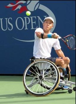 全米オープンテニスで2連覇を果たした国枝慎吾選手.JPG